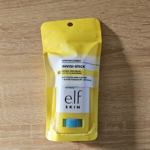 ELF Suntouchable Invisi-stick 50spf Sunscreen Stick - Brand New
